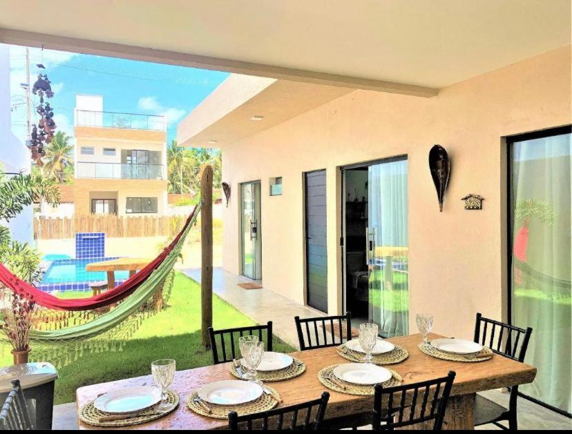 Casa Conchas Do Patacho Villa Pôrto de Pedras Exteriör bild