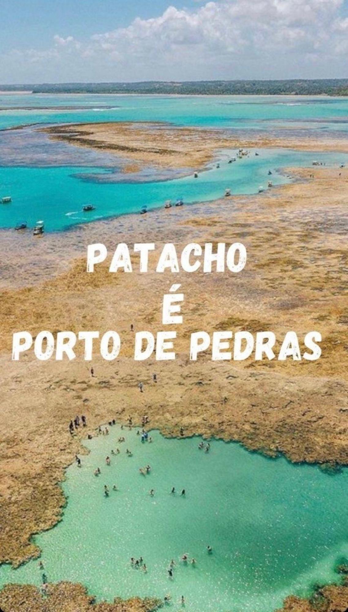 Casa Conchas Do Patacho Villa Pôrto de Pedras Exteriör bild